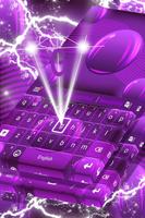 Purple Orbs Keyboard capture d'écran 3