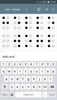 Braille poster