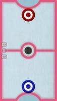 Air Hockey Spiel Plakat