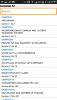 2 Schermata Companies Act, 2013 with rules