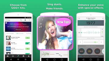 Tips Sing! Karaoke by Smule Affiche