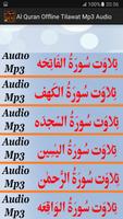 Al Quran Offline Tilawat Audio poster