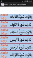 Free Quran Audio Mp3 App plakat