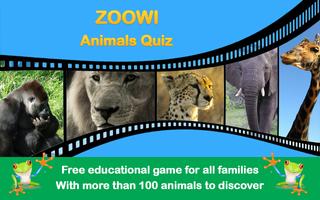 ZOOWI - Animal Quiz Affiche