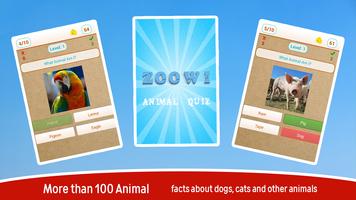 ZOOWI Animals Quiz Affiche
