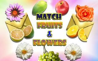 Match Fruit & Flowers Affiche