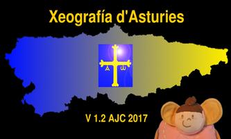 Geografía de Asturias Affiche