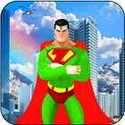 Flying Super Hero City Rescue Missions icon