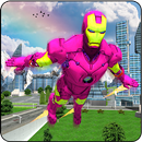 Flying Iron Hero City Survival APK