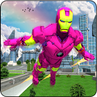 Flying Iron Hero City Survival ikon