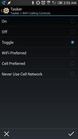 WiFi Calling Controls (Tasker) स्क्रीनशॉट 3