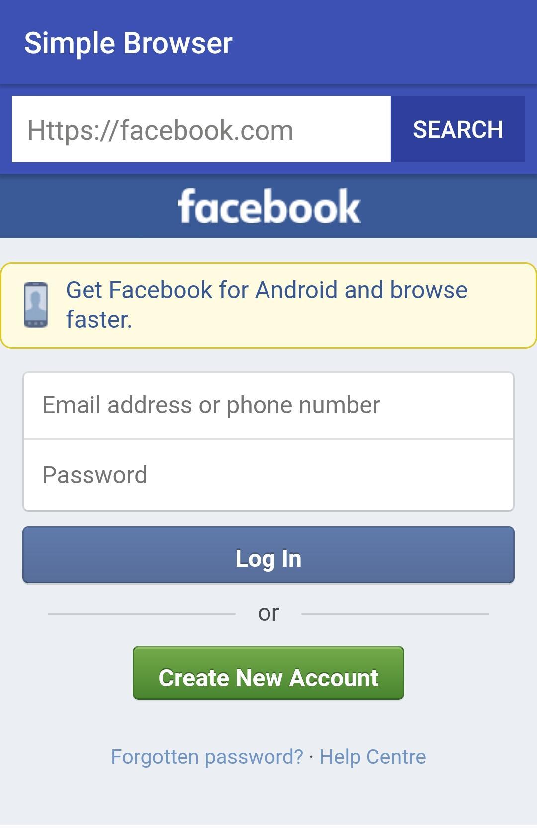 Simple browser Simple browser