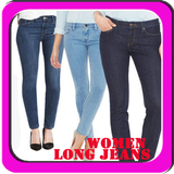 Women Long Jeans アイコン