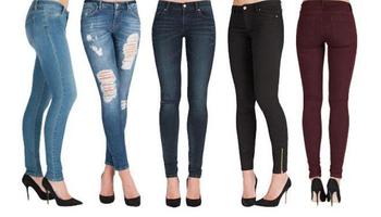 Women Long Jeans capture d'écran 3