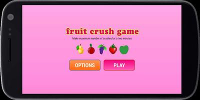 Fruit Crush Game Affiche