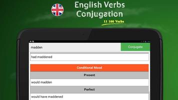 English Verbs Conjugation स्क्रीनशॉट 3