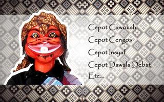 Poster Bobodoran Cepot (Wayang Golek)