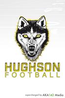 Hughson Husky Football. الملصق