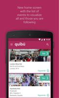 quibu - follow your events скриншот 1
