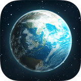 Globe Map 3D VR-icoon