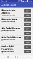 Device Id for Android ภาพหน้าจอ 1