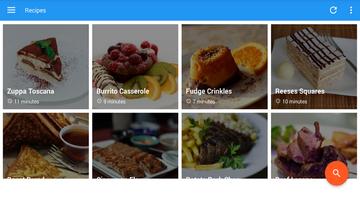 Quick and Easy Cooking Recipes App for Beginners 포스터