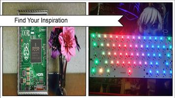 Cool DIY LED Laptop Frame постер