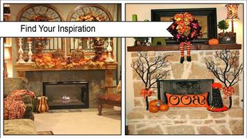 Stunning Fall Mantel Decorating Ideas Affiche