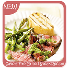 Savory Fire Grilled Steak Recipe আইকন