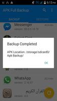 1 Schermata APK Full Backup