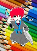 Manga Anime Coloring Books poster