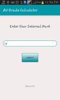 AU Grade Calculator capture d'écran 1
