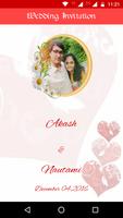Akash weds Nautami Plakat