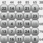 Number puzzle magic square Zeichen