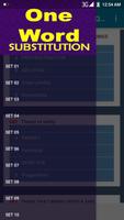 One Word Substitution quiz โปสเตอร์