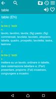 English Italian Dictionary imagem de tela 2