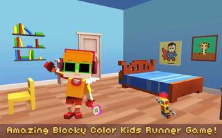 Blocky Fun: Color Run poster