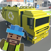 Mr. Blocky Garbage Man SIM Mod apk última versión descarga gratuita