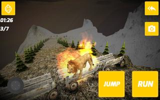 Attak on Lion постер