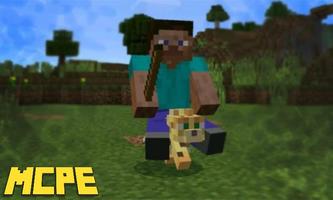 Mob Bikes Mod for Minecraft PE poster