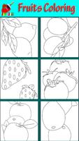 Fruits jeu de coloriage livre capture d'écran 3