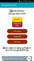 Zawgyi New Font gönderen