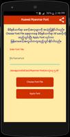 Huawei Myanmar Font Ekran Görüntüsü 2