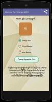 Myanmar Font Changer ภาพหน้าจอ 2