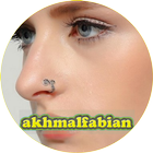 The idea of ​​a womans piercing ikona