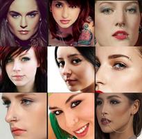 The idea of ​​a womans piercing plakat