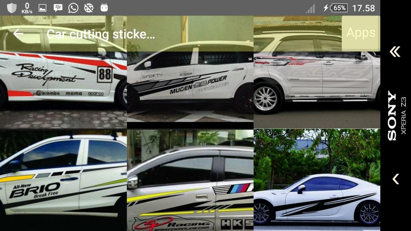 Desain cutting sticker  mobil  for Android APK Download