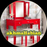 Design a dressing table penulis hantaran