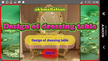 برنامه‌نما Design a dressing table عکس از صفحه