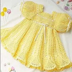 Girl crochet dress